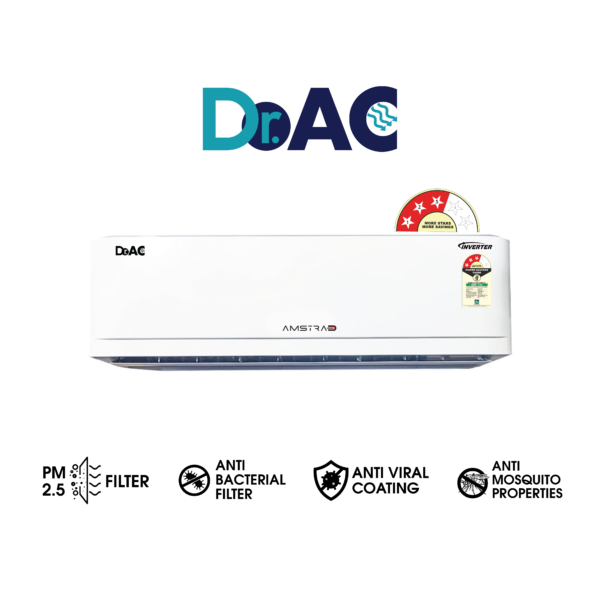 Amstrad Doctor AC 1 Ton 3 Star Inverter Split Air Conditioner – AMSi133Dr