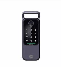 ByYou V Pro Smart Door Lock with 5 Way Unlocking Fingerprints, In-built Bluetooth, PIN Code, RFID Tag, Manual Key (Black)
