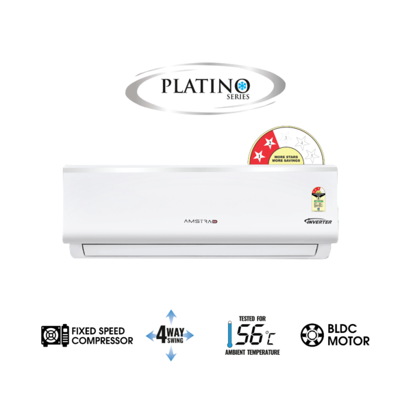 Amstrad Platino Series AC 1.5 Ton 2 Star Non-Inverter Split Air Conditioner – AMSF2025HD